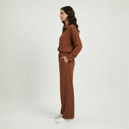 Rust Cord Trousers