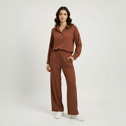 Rust Cord Trousers